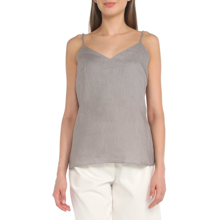 

Топ женский Calzetti top3F_linen серый S, top3F_linen