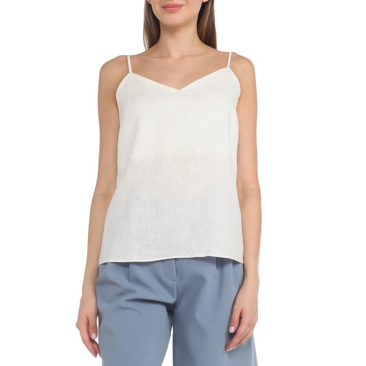 

Топ женский Calzetti top3F_linen белый M, top3F_linen