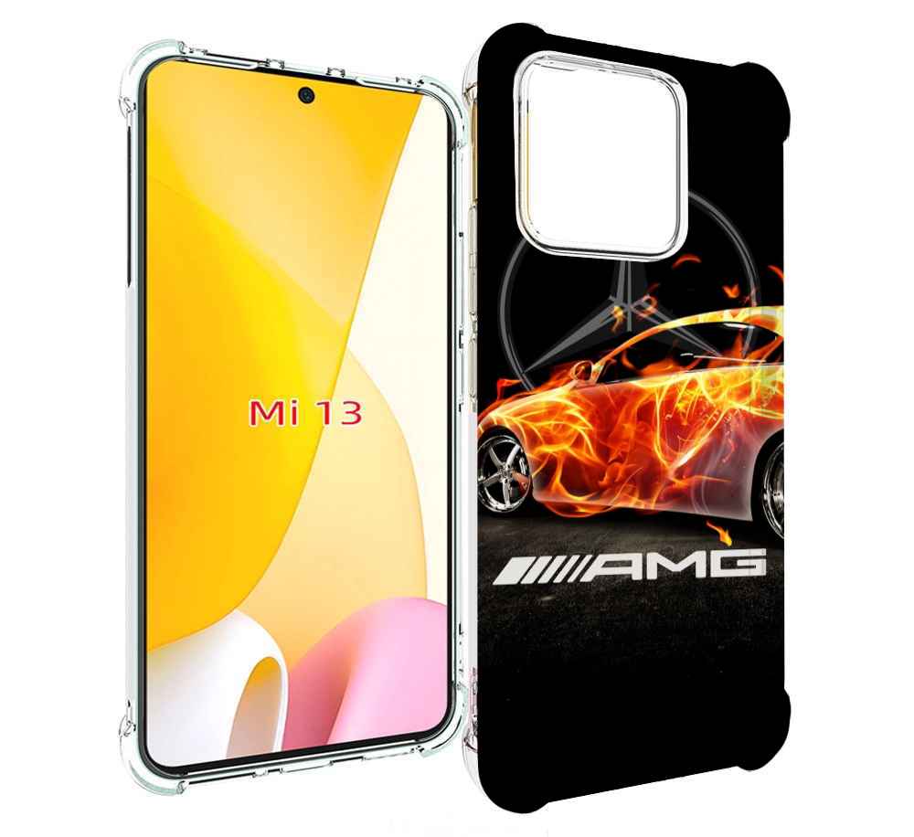 

Чехол MyPads АМГ мужской для Xiaomi 13, Прозрачный, Tocco