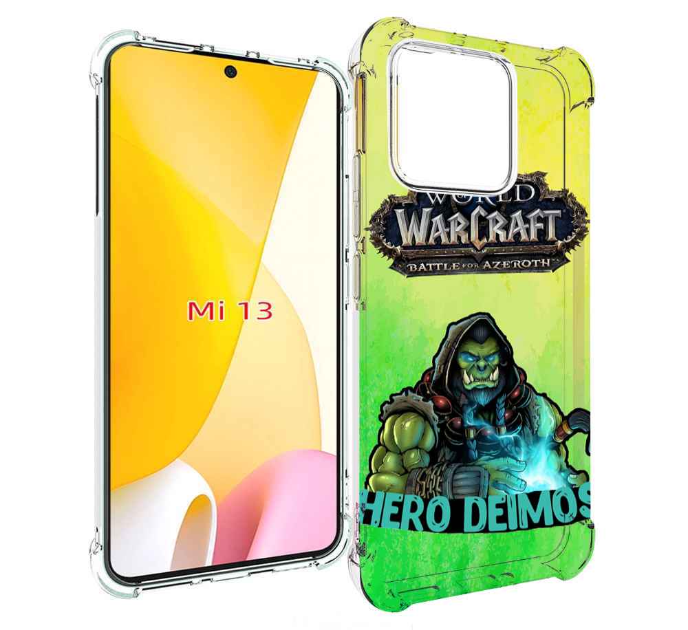 

Чехол MyPads world-of-warcraft мужской для Xiaomi 13, Прозрачный, Tocco