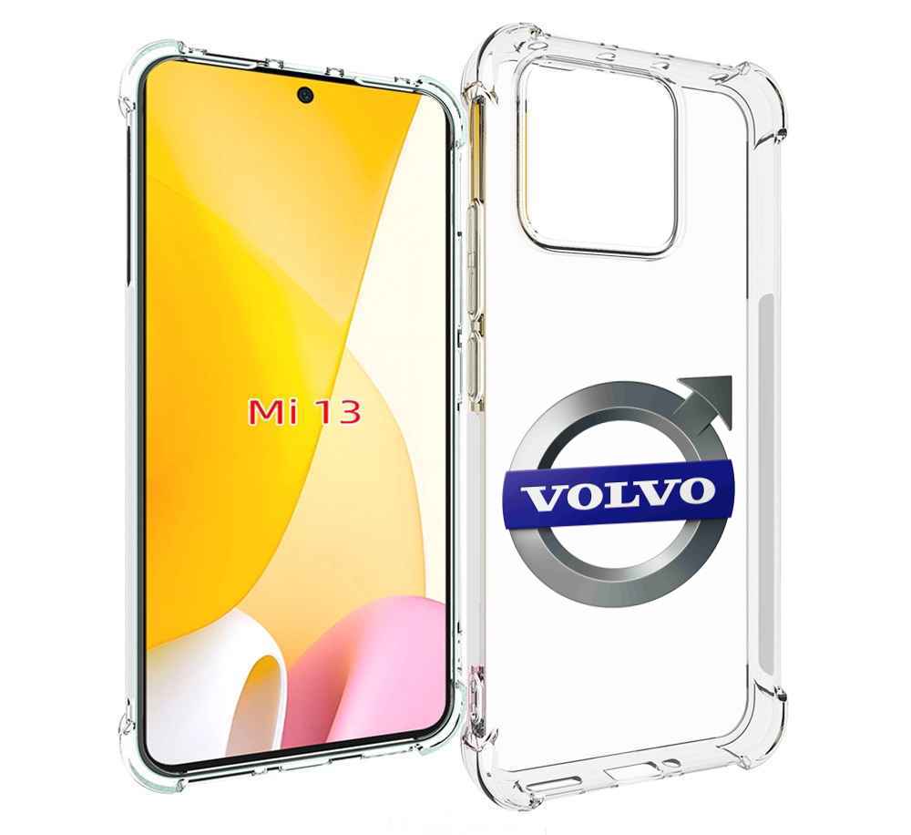 

Чехол MyPads volvo мужской для Xiaomi 13, Прозрачный, Tocco