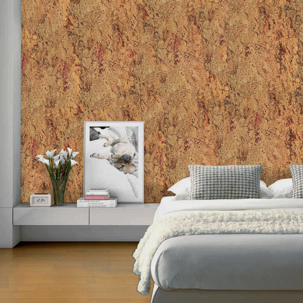 Пробковое настенное покрытие в пластинах Ibercork, Малага рохо, 600х300х3мм, 1.98 кв.м.