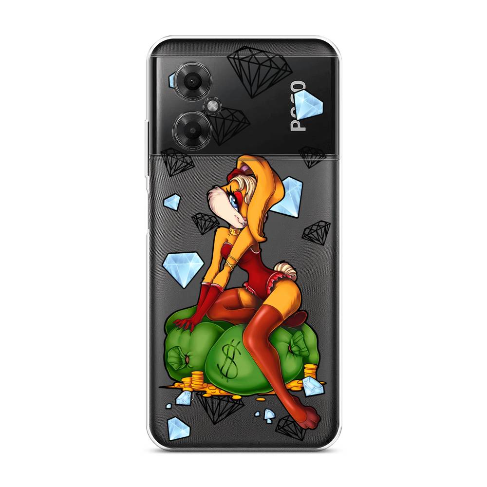 

Чехол на Xiaomi Poco M4 5G "Лола Банни с бриллиантами", Красный;оранжевый;зеленый, 316550-6