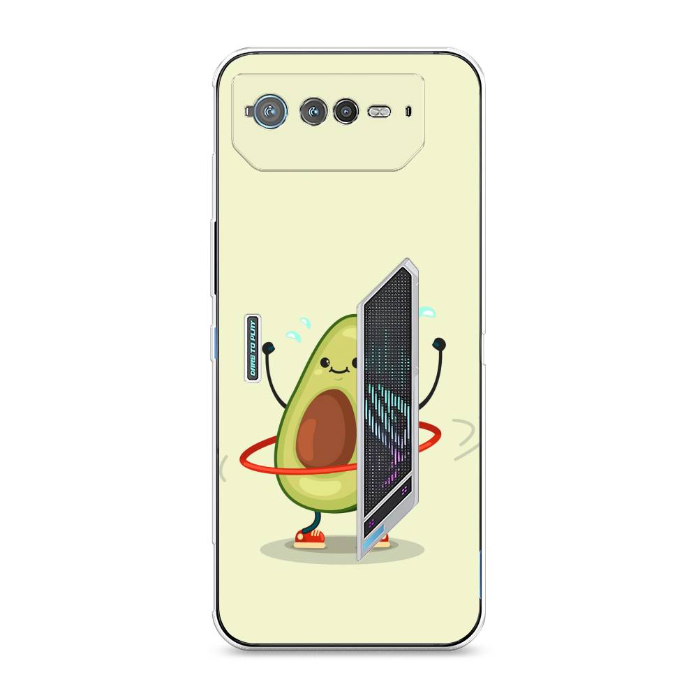 

Чехол Awog на Asus ROG Phone 6 "Авокадо с обручем", 44650-10