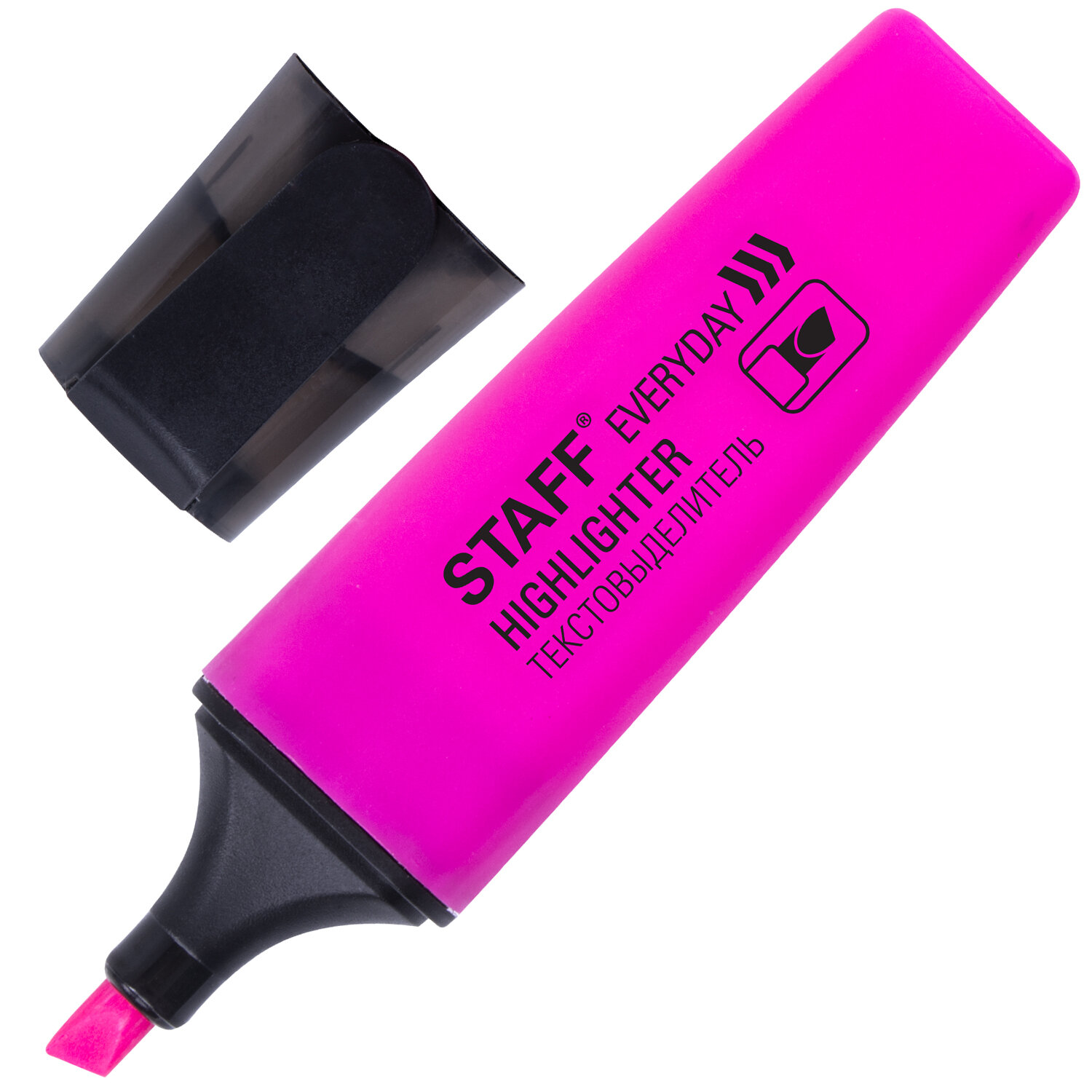 

Текстовыделитель Staff Everyday HL-638, линия 1-5 мм, розовый