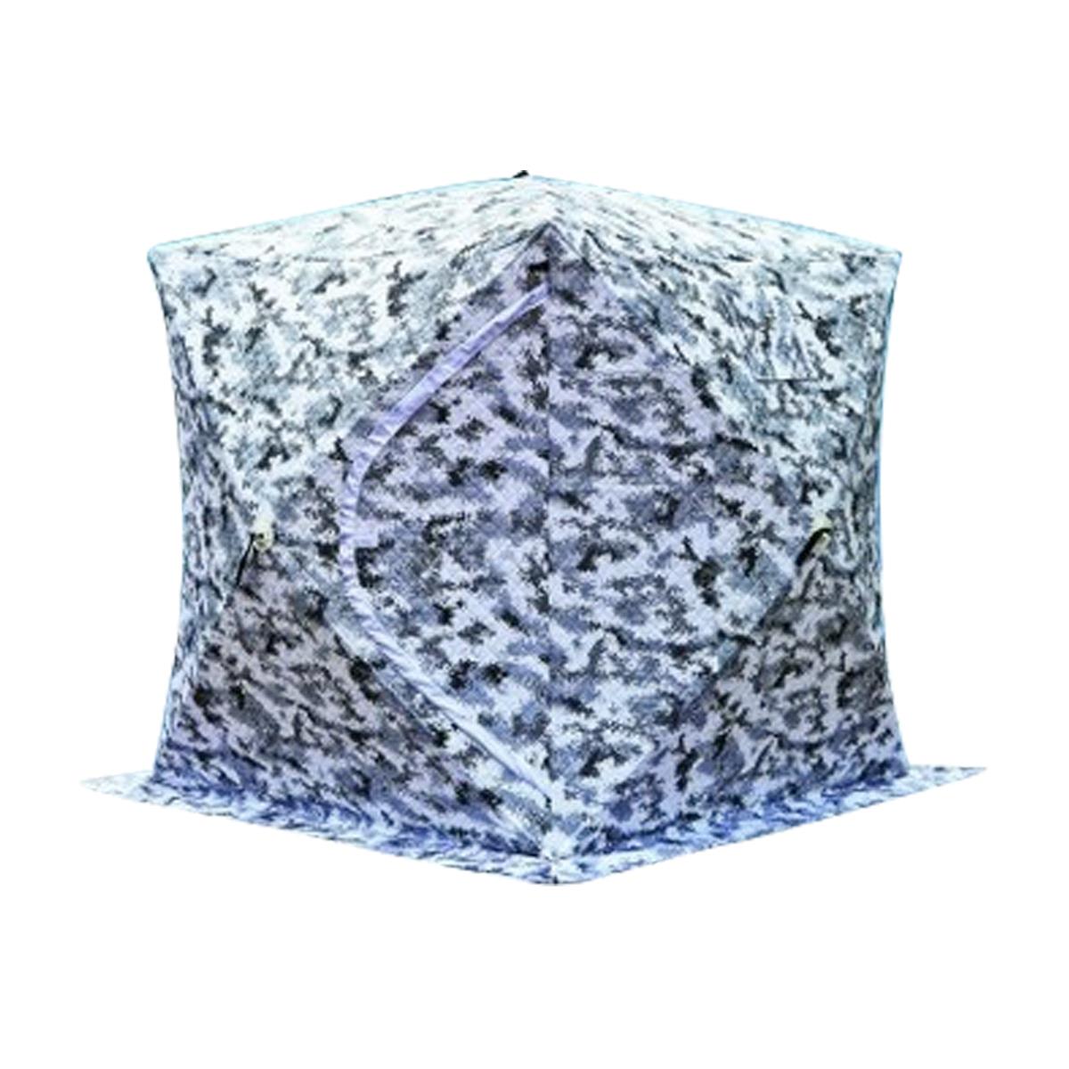 фото Палатка улов куб утепленная 1801 2 пиксель-зима
