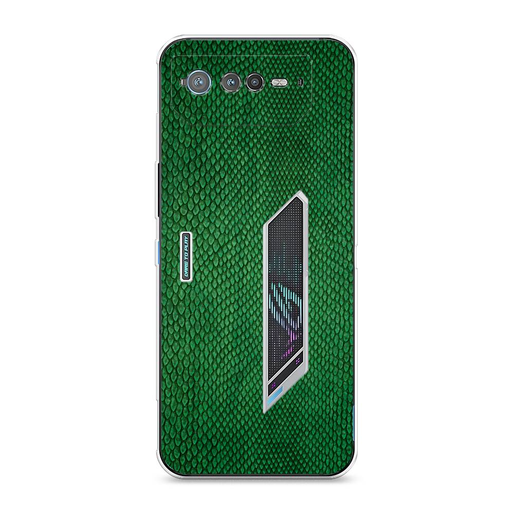 

Чехол Awog на Asus ROG Phone 6 "Изумрудная змея", 44650-3