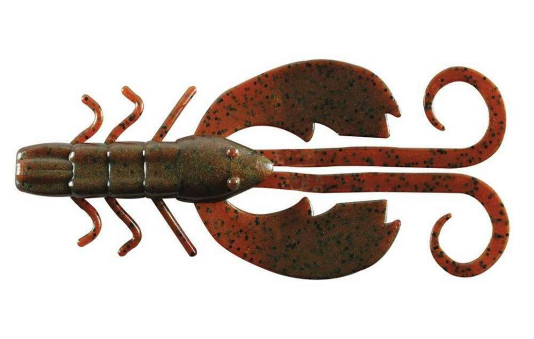 

Приманка мягкая Berkley PowerBait Crazy Legs Chigger Craw 10cm (8шт) Breen