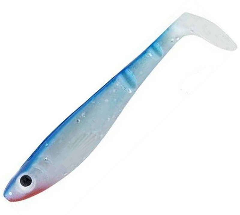 Приманка мягкая Abu Garcia Svartzonker McPerch Shad 9cm (8шт) Blue/Silver