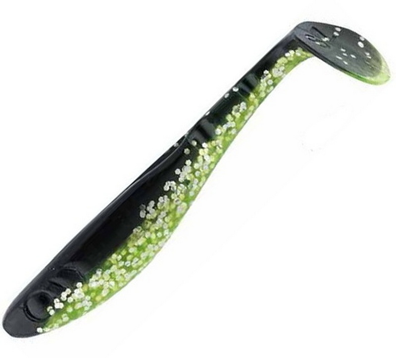 Приманка мягкая Abu Garcia Svartzonker McPerch Shad 9cm (8шт) Black/Chartreuse