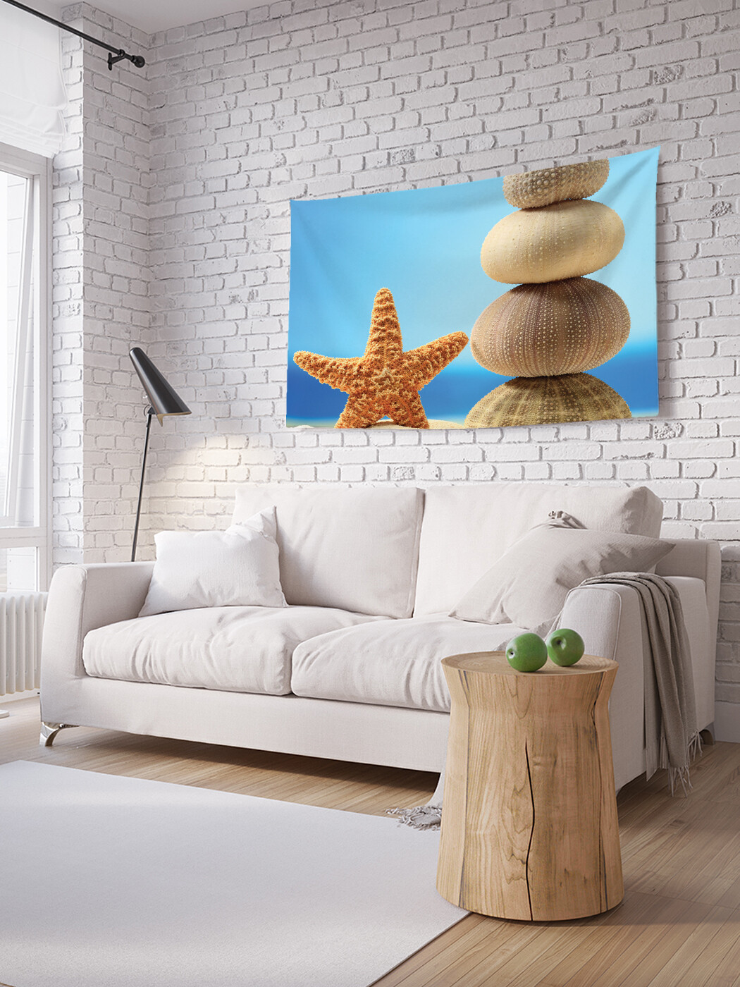 

Горизонтальное фотопанно JoyArty Пляжная скульптура, из ткани, 150х200 см