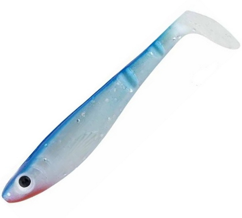 Приманка мягкая Abu Garcia Svartzonker McPerch Shad 7,5cm (8шт) Blue/Silver