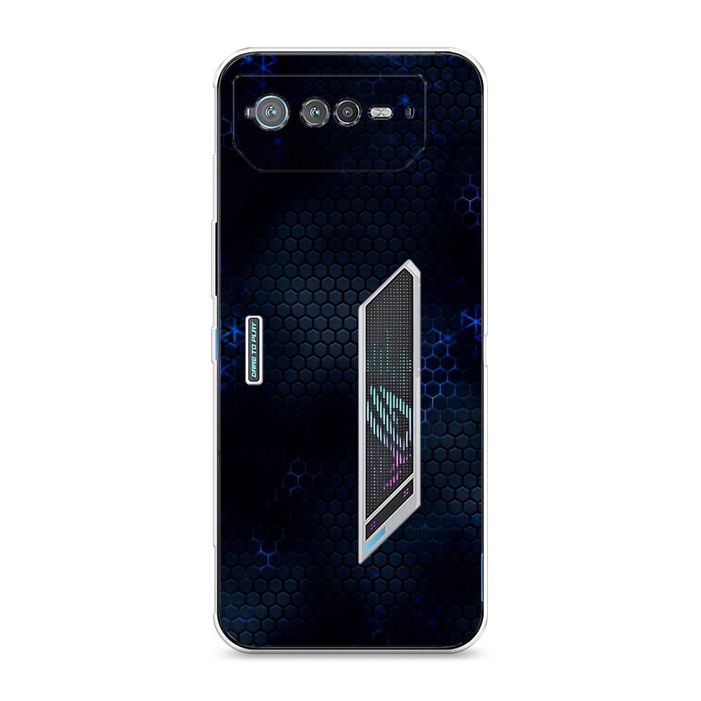 

Чехол Awog "Фон соты синие" для Asus ROG Phone 6, 44650-3