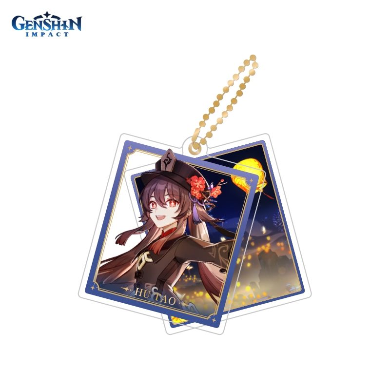 

Брелок унисекс Genshin Impact Anime game разноцветный, Anime game