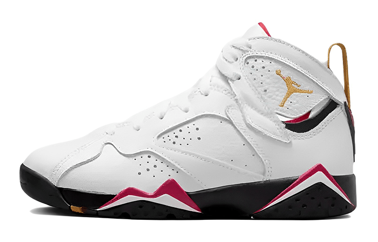 

Кроссовки унисекс Jordan Air Jordan 7 Cardinal GS белые 40 EU, Белый, Air Jordan 7 Cardinal GS