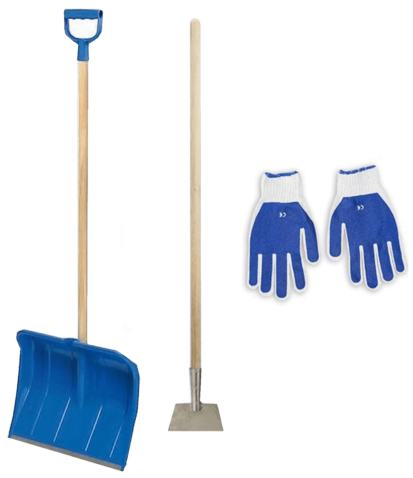 Набор инструментов Prosperplast лопата для снега+перчатки+ледоруб