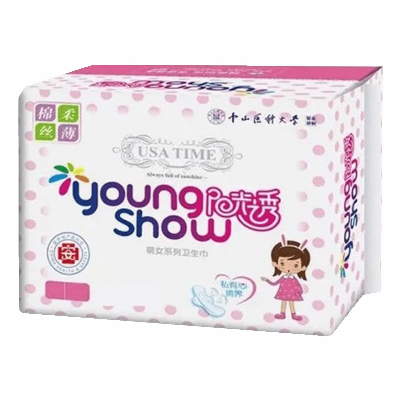 Прокладки гигиенические Young Show Usa time ночные 6 шт прокладки гигиенические young show usa time ночные 6 шт