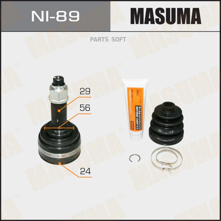 

MASUMA ШРУС наруж.24X56X29 NISSAN TEANA J31,J32 03-13 1шт