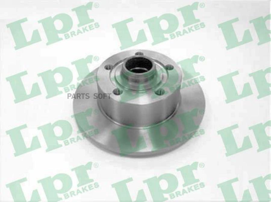 

Диск тормозной AUDI A4 1.6-2.8 95-01 задний D 245мм. 1шт