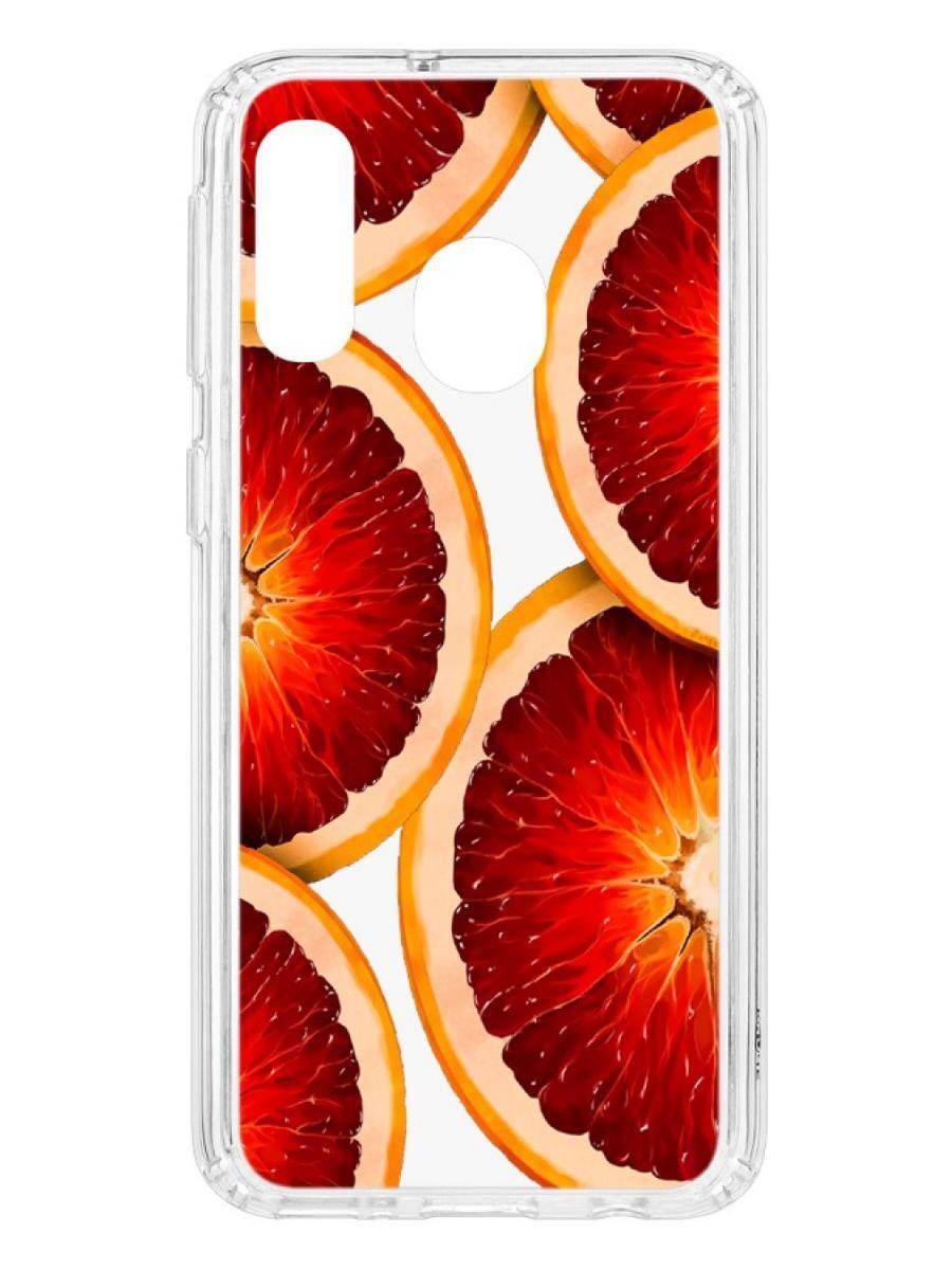 фото Чехол на samsung galaxy a40 2019 kruche print orange кruче