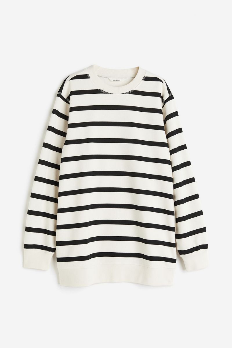 

Свитшот женский H&M 1210004 белый 2XL, 1210004