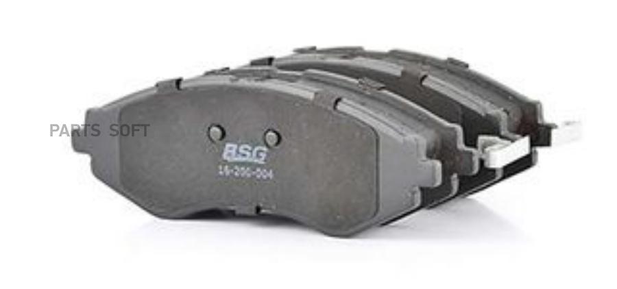 

Колодки Тормозные Дисковые Передние, Bsg16200004 Basbug Bsg16-200-004