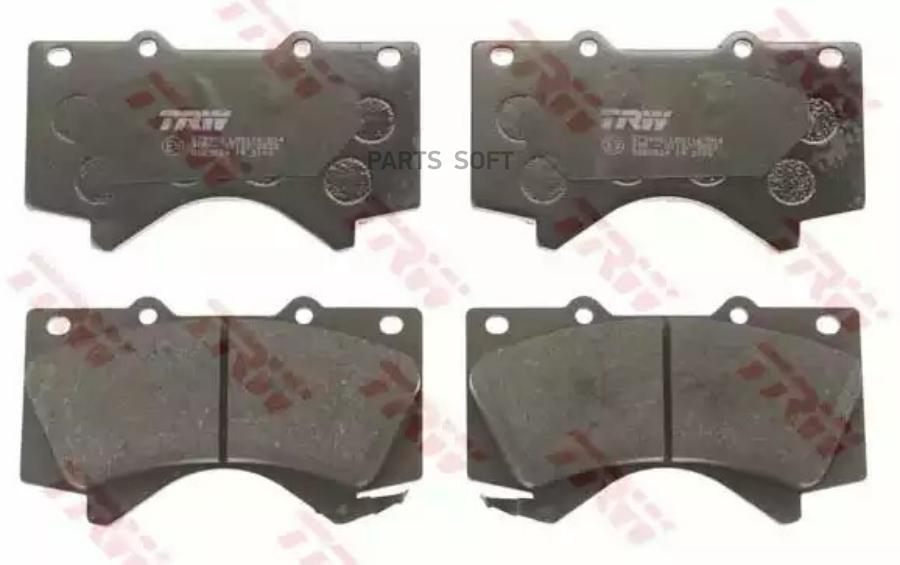 

Колодки Тормозные Toyota Land Cruiser 200 Передние (4Шт.) Trw Gdb3524