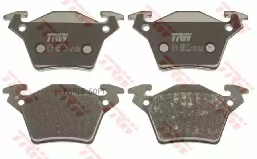 

Колодки Тормозные Mercedes Vito 638 (96-03) Задние (4Шт.) Trw Gdb1408