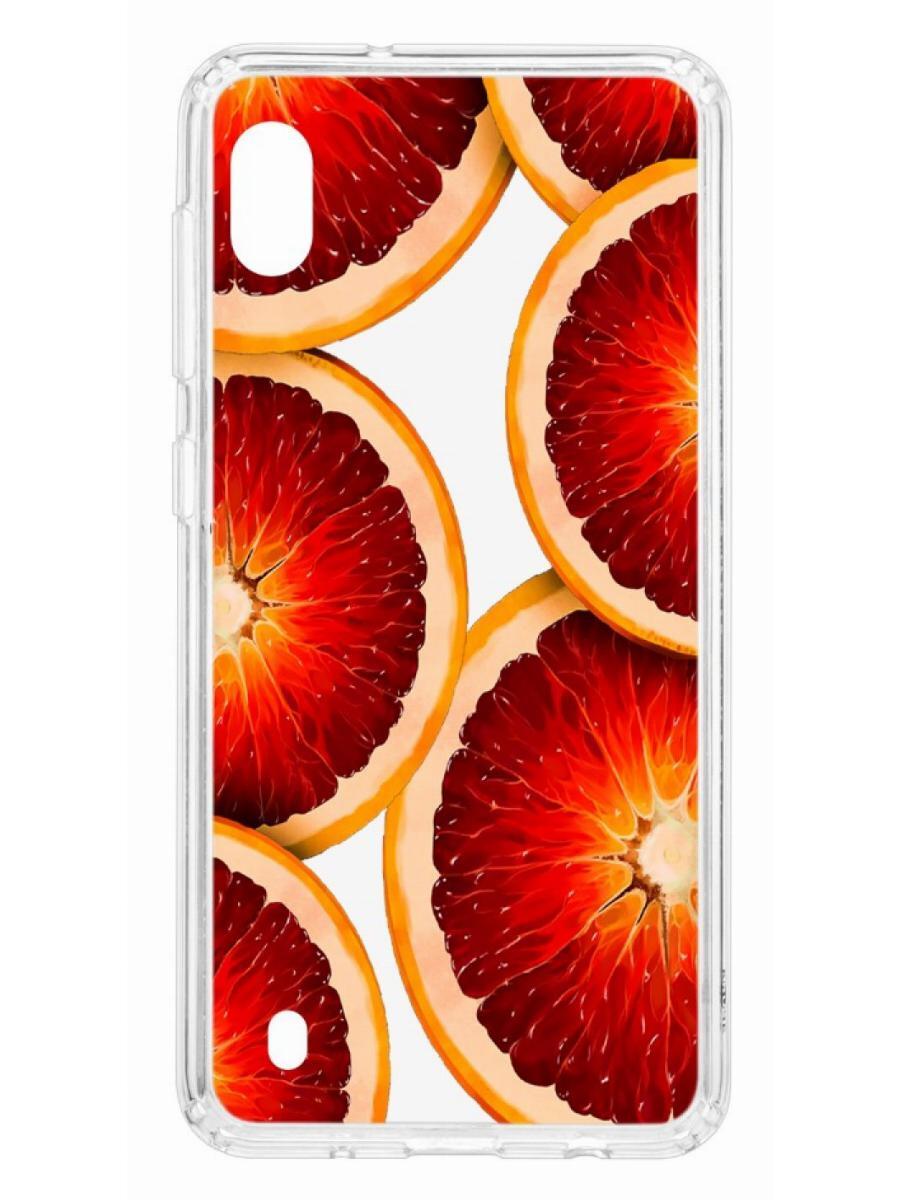 фото Чехол на samsung galaxy a10 2019 kruche print orange кruче