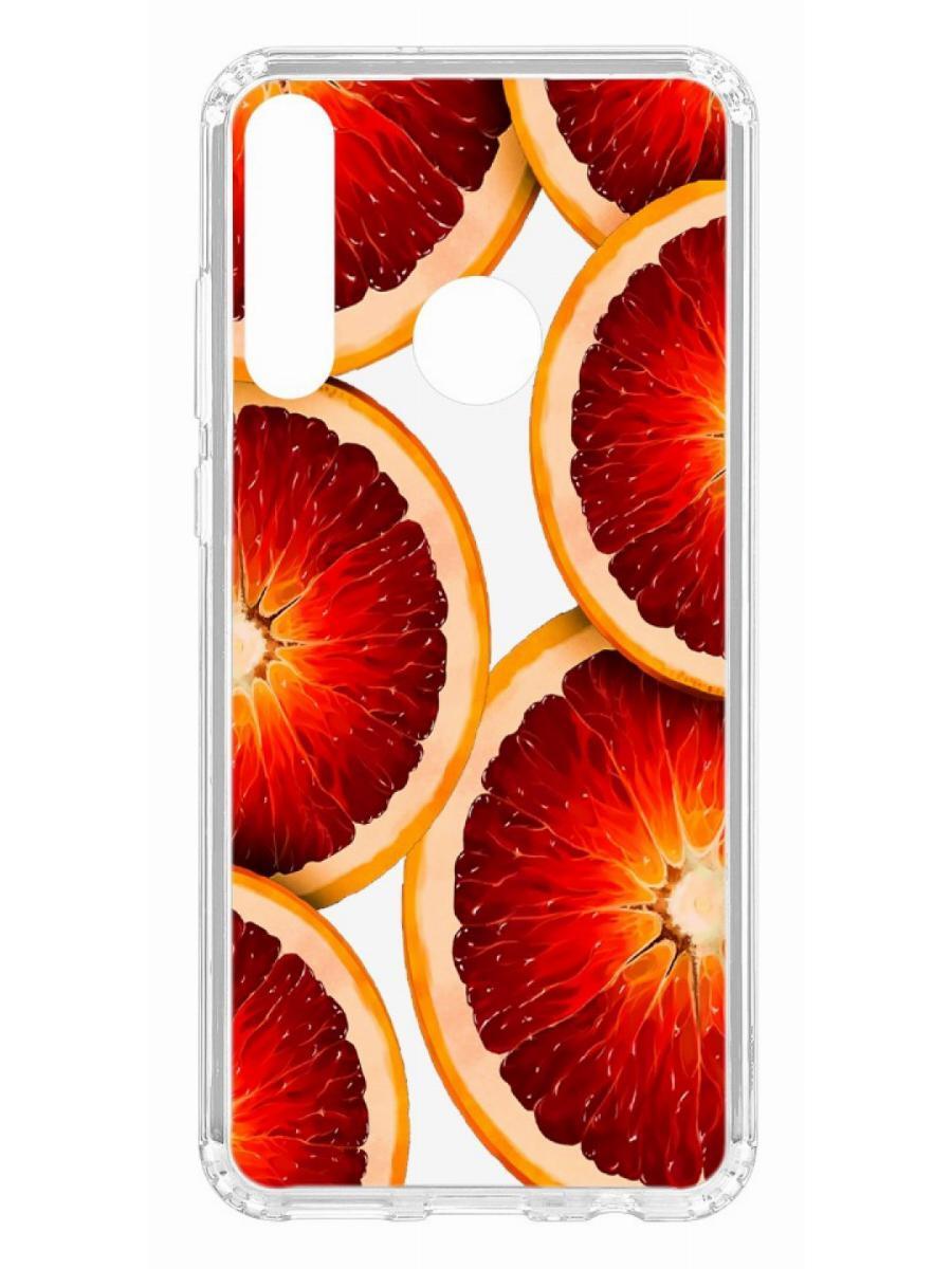 фото Чехол на huawei y6p 2020 kruche print orange кruче