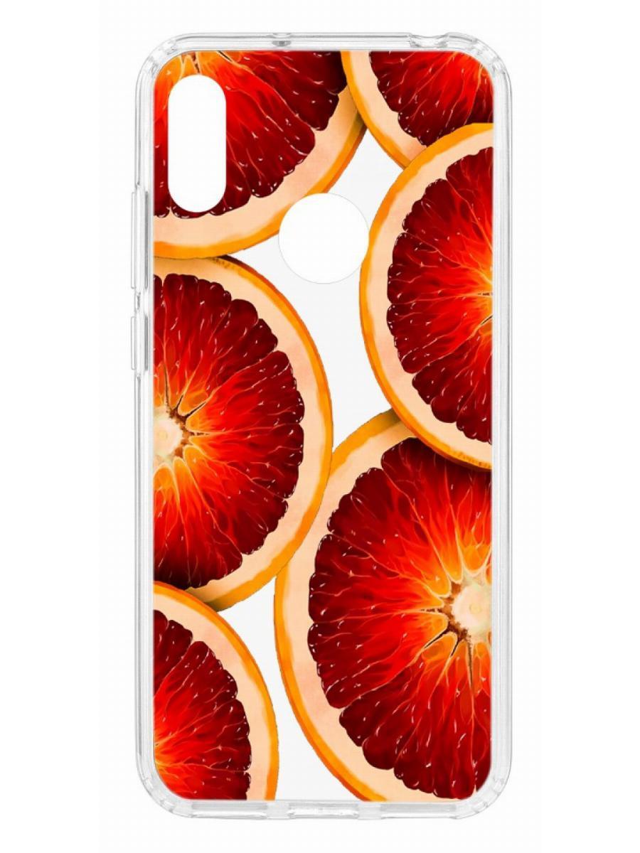 

Чехол на Huawei Y6 2019 Kruche Print Orange