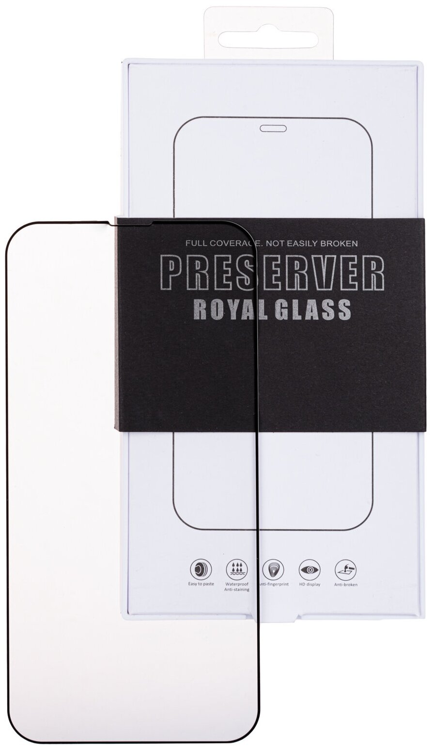 

Защитное стекло Preserver "Luxury класса" для iPhone 13 / 13 Pro, Apple iPhone 13 / 13 Pro