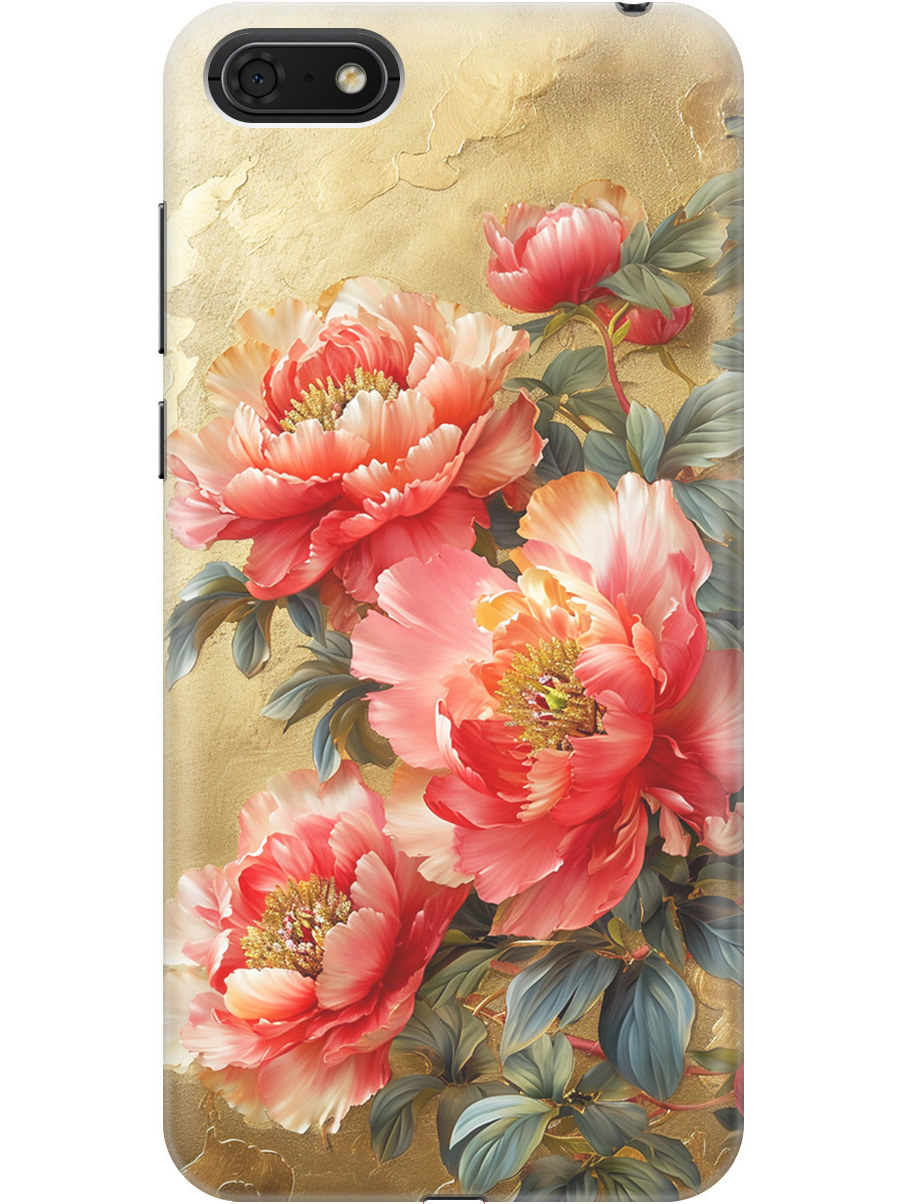 

Силиконовый чехол на Honor 7A / 7S, Huawei Y5 (2018) / Y5 Prime (2018) с принтом 817103, Прозрачный;зеленый;золотистый;красный, 717872923