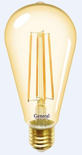Лампа светодиодная GENERAL E27 13W 2700K арт. 621464 - (5 шт.)