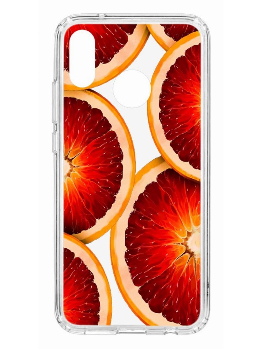 

Чехол на Huawei P20 Lite Kruche Print Orange