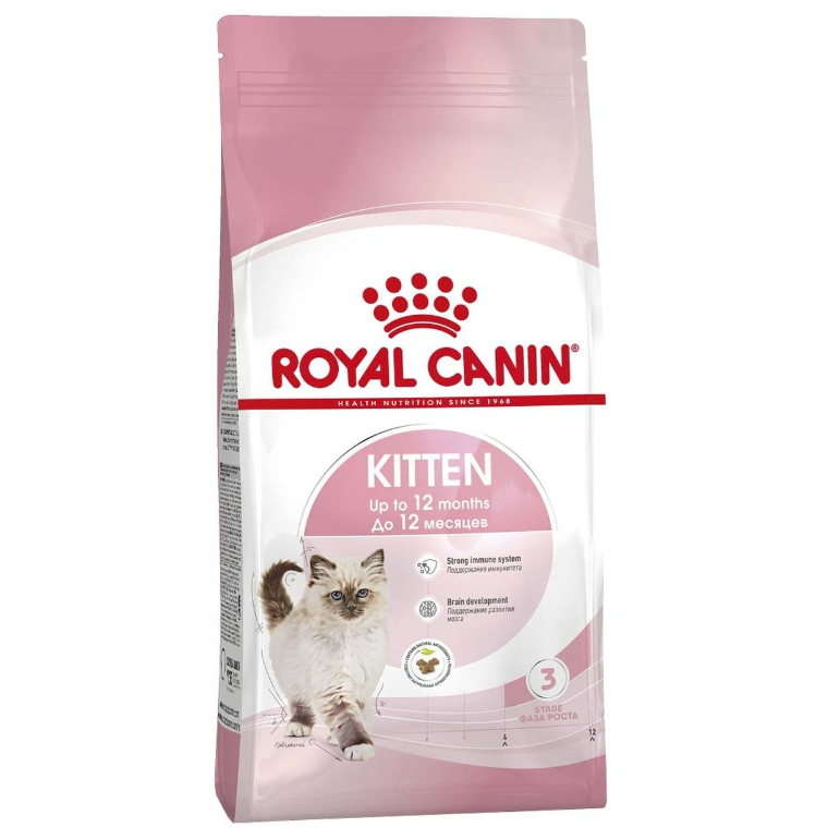 Сухой корм для котят Royal Canin Kitten, до 12 месяцев, курица, 10 кг