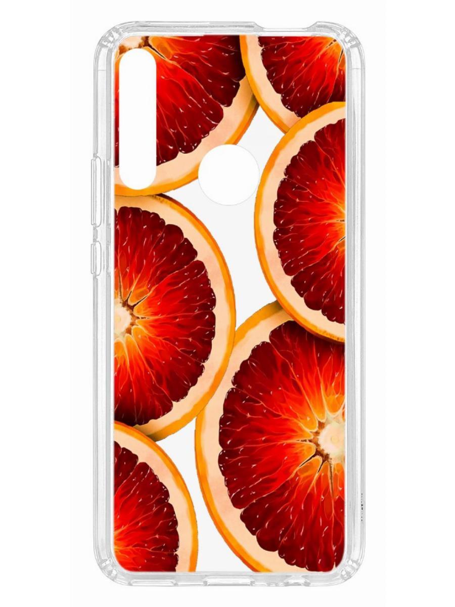 

Чехол на Huawei P Smart Z Kruche Print Orange