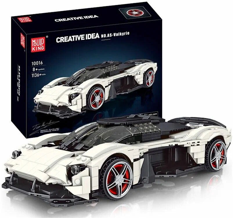 

Конструктор MOULD KING спортивный автомобиль AS-Valkyrie Sports Car Mould King 10016, Mould King 10016