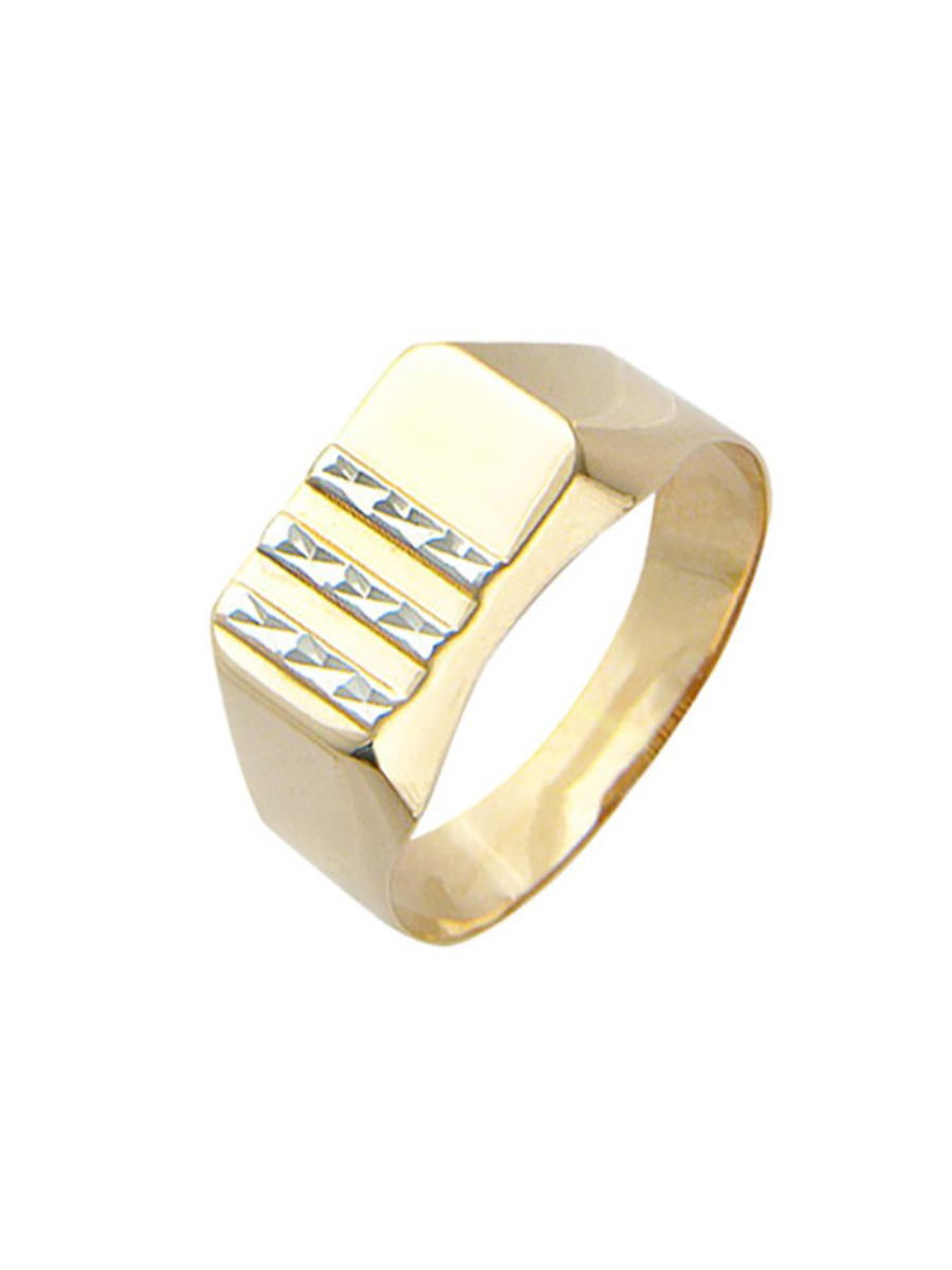 Кольцо из красного золота р. 21,5 Эстет 01Т714783