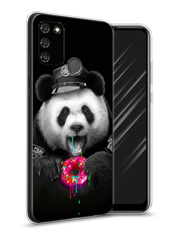 

Чехол Awog на Honor 9A "Панда police", Черный;белый;розовый, 612350-2