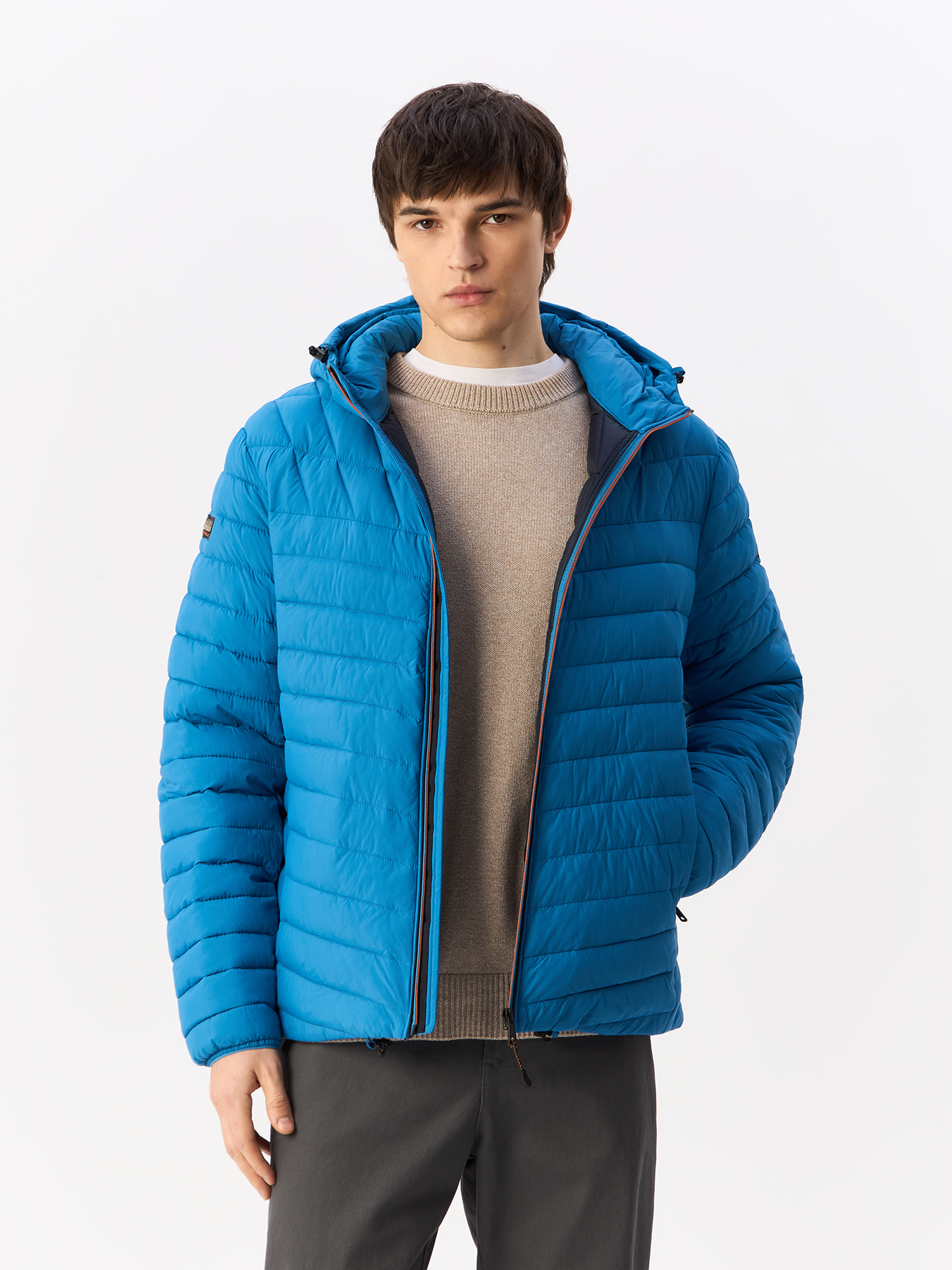 

Куртка мужская Napapijri NP0A4I26B2P1 голубая XXL, Голубой, NP0A4I26