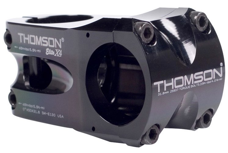 Вынос Thomson Elite X4 50x0°x31.8 Black (SM-E130-BK)