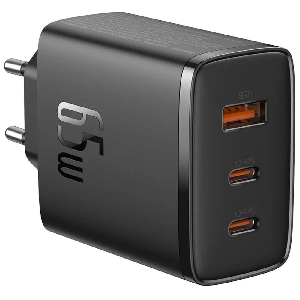 

Сетевое зарядное устройство Baseus 1xUSB Type-C 3.25 А Чёрный