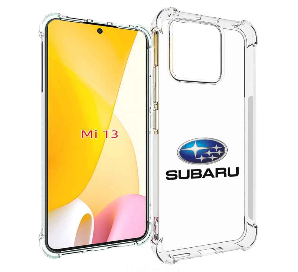 

Чехол MyPads subaru-4 мужской для Xiaomi 13, Прозрачный, Tocco