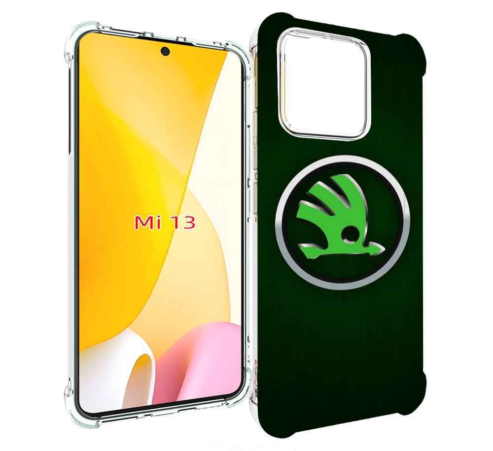 

Чехол MyPads шкода-3 мужской для Xiaomi 13, Прозрачный, Tocco