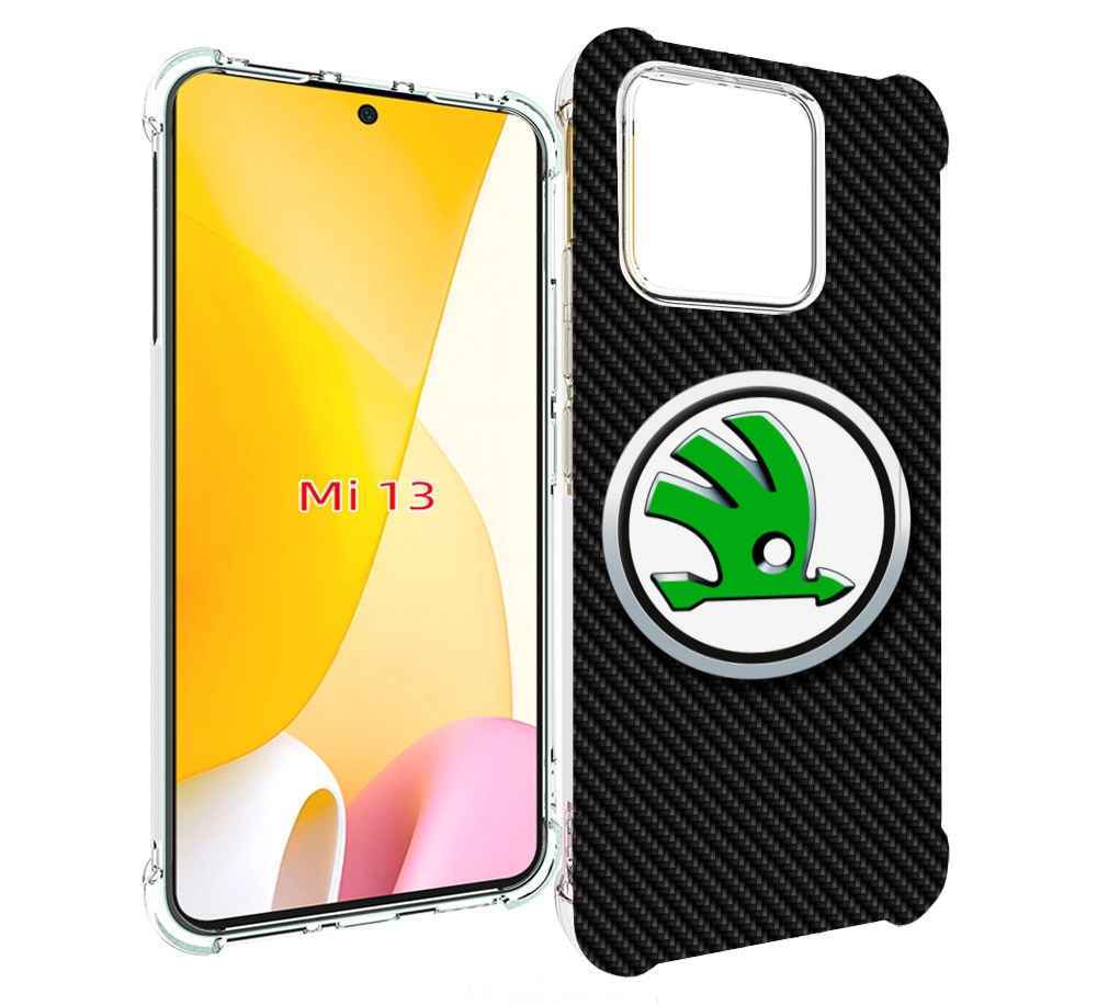 

Чехол MyPads шкода 2 для Xiaomi 13, Прозрачный, Tocco
