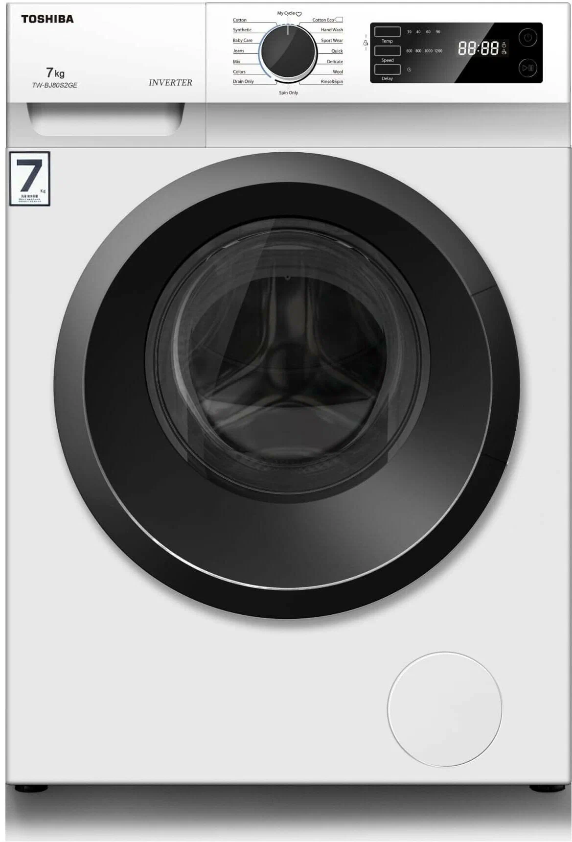 

Стиральная машина Toshiba TW BJ80S2GE WK белый, TW BJ80S2GE WK