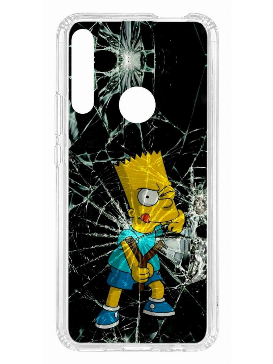 

Чехол на Huawei P Smart Z Kruche Print Барт Симпсон