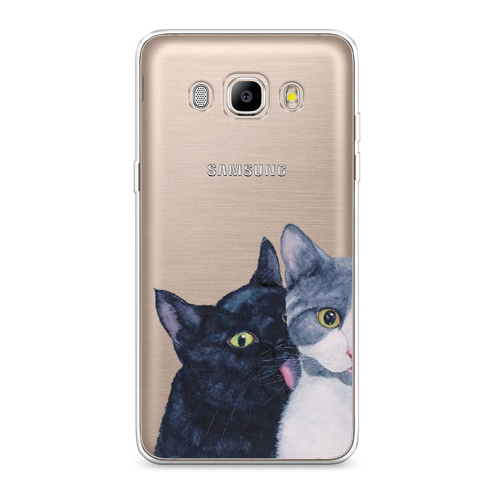 

Чехол Awog на Samsung Galaxy J5 2016 / Самсунг J5 2016 "Кошачья любовь", Синий, 22750-1