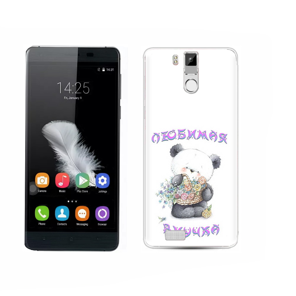 

Чехол MyPads Tocco для Oukitel K6000 Pro Любимая внучка, Прозрачный, Tocco